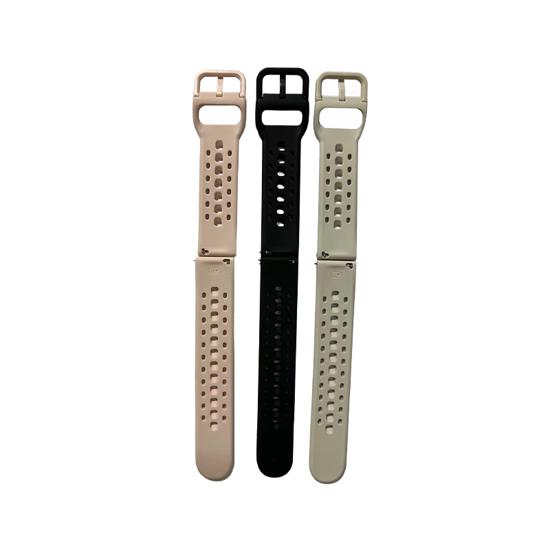 20mm Porous Silicone Strap, Suitable For Outdoor Style, Business Style And Casual Style