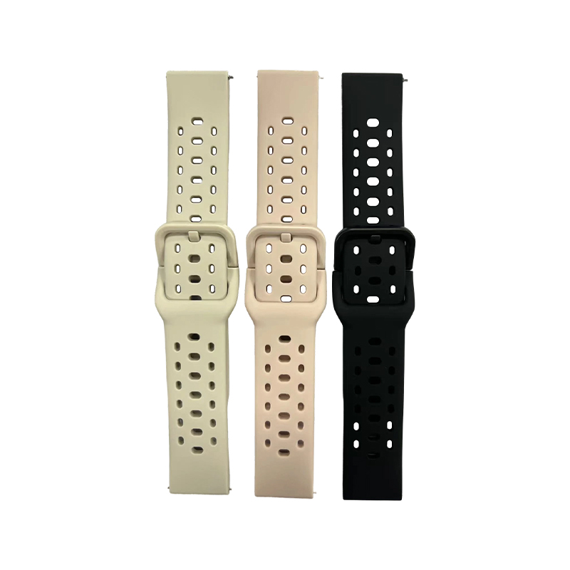 How to ensure color consistency between batches when mixing silicone strap colors?