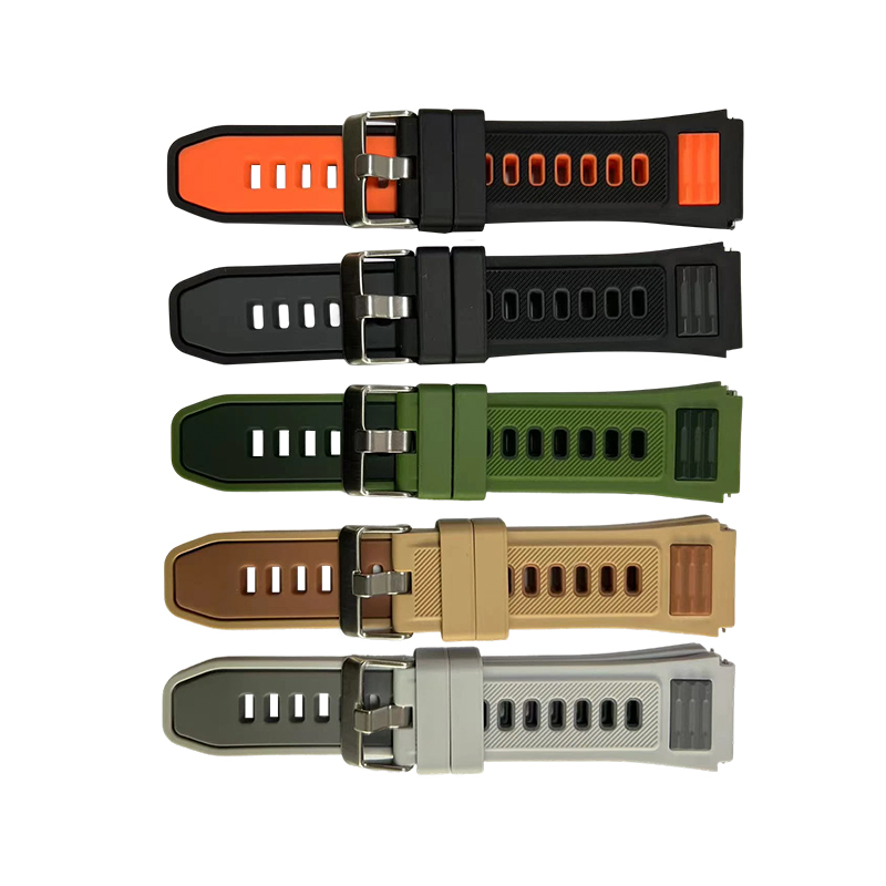 Can a silicone strap, with its flexibility, become a silent companion on the wrist of an outdoor explorer?
